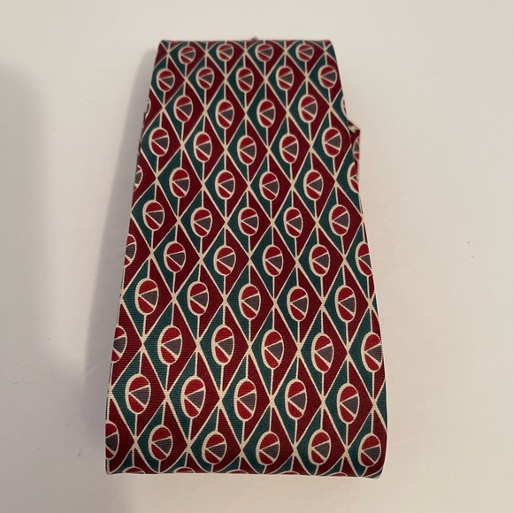 Vintage Oscar de la Renta Men's 56”L 4” W Neck Tie Wear Couture Collection - Picture 1 of 4
